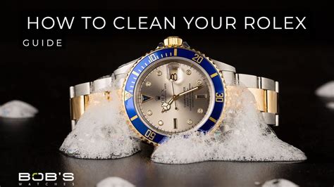 how to clean crashes in stainless steel rolex|how to clean rolex glasses.